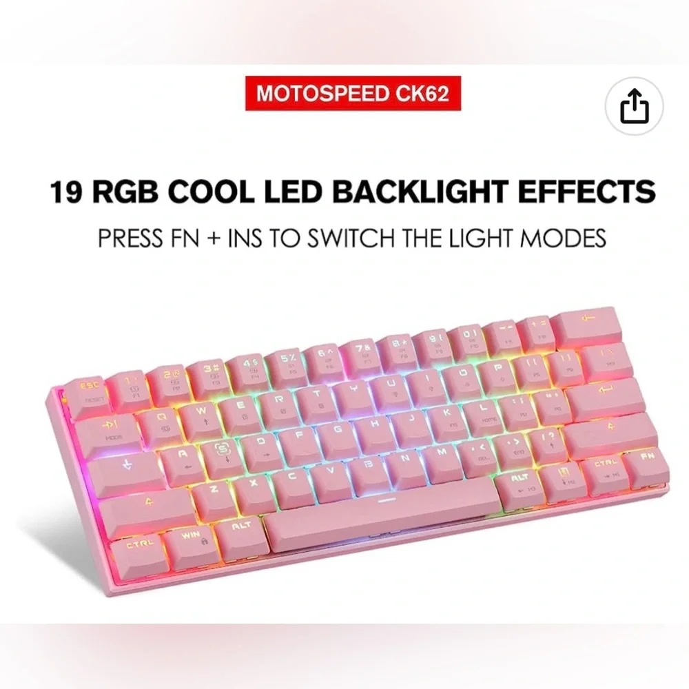 Motospeed wired gaming keyboard